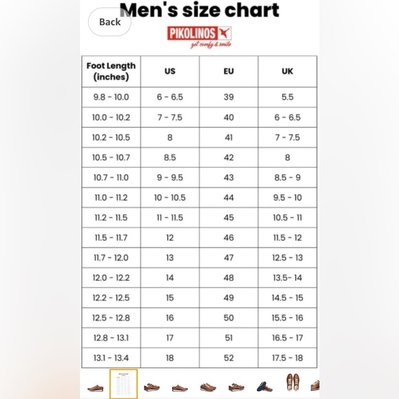 Pikolinos Fashion Sneakers Shoes Sz 8 Men EU 41 - Picture 10 of 10